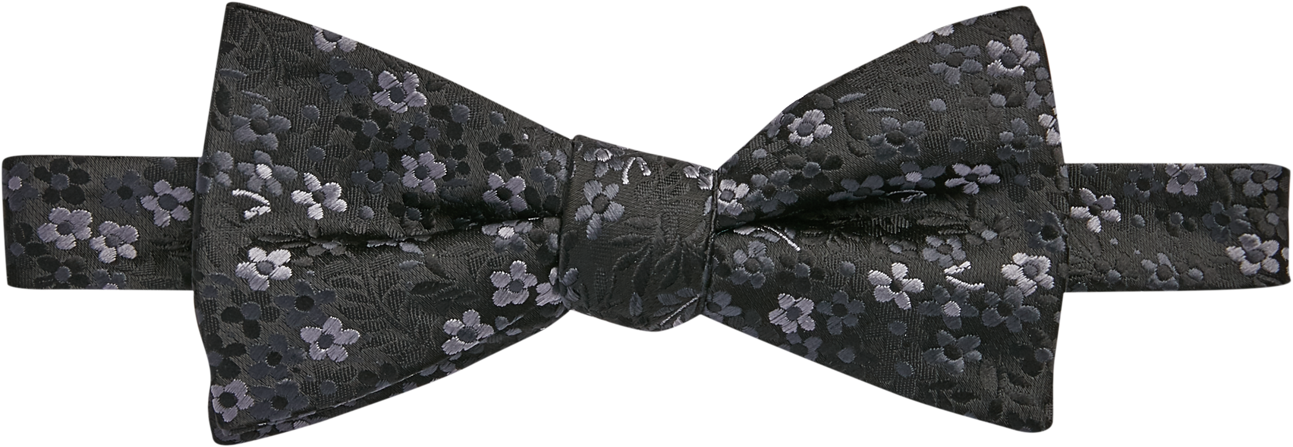 Pre-Tied Floral Bow Tie