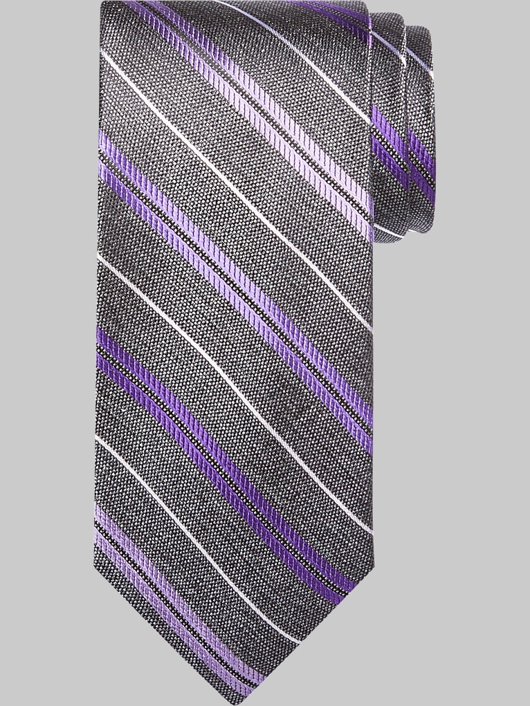 Pronto Uomo Narrow Stripe Silk Tie