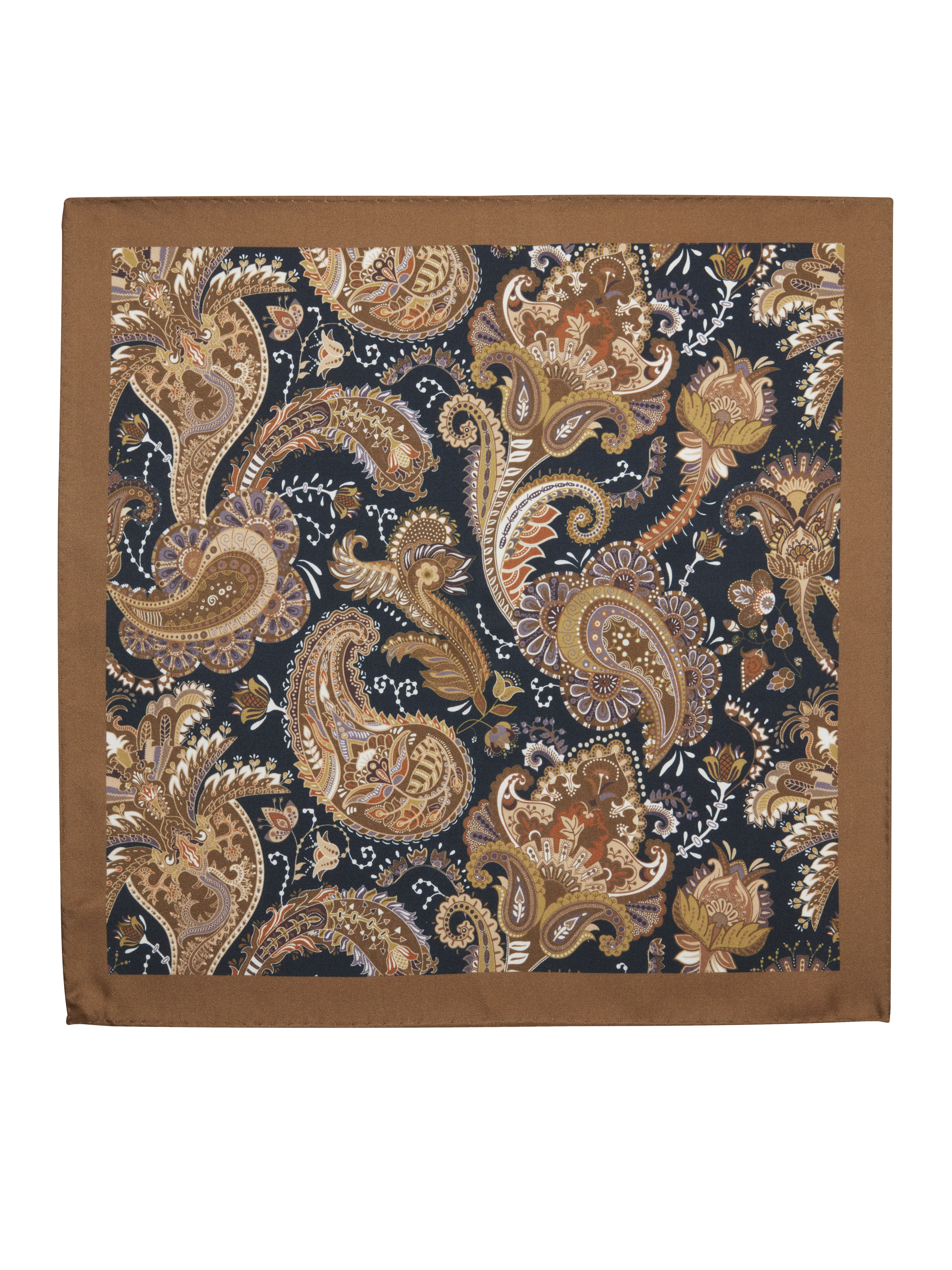 Botanical Paisley Pocket Square