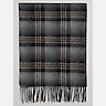 Joseph Abboud Ombre Plaid Cashmere Scarf