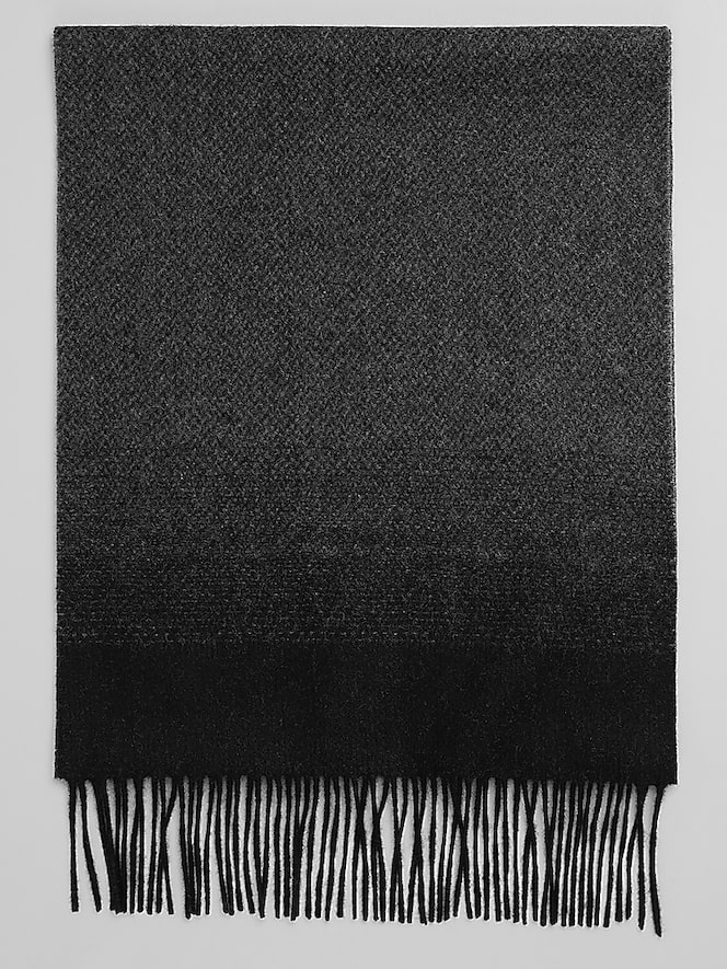 Joseph Abboud Cashmere Ombre Basket-Weave Scarf