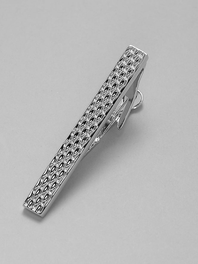 Pronto Uomo Waves Tie Bar