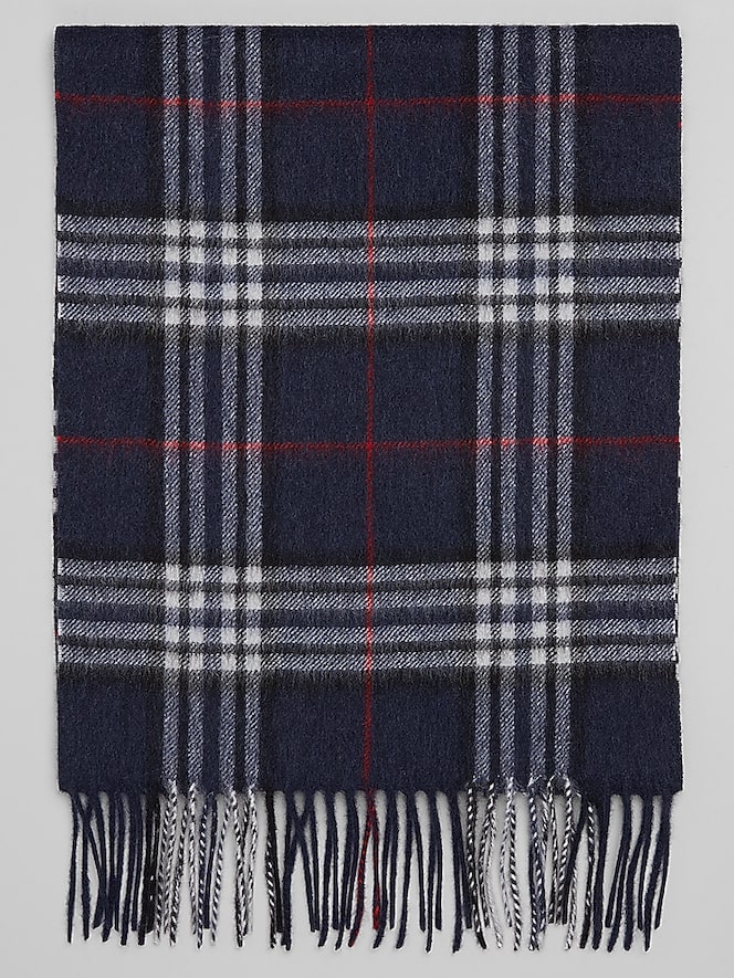 Joseph Abboud Cashmere Glen Plaid Scarf