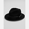 Joseph Abboud Contrast Tipping Wool Felt Fedora