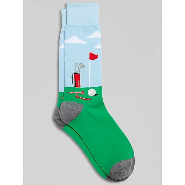 Egara Men's Scenic Golf Socks Cerulean - Size: One Size TMW8A1B80004