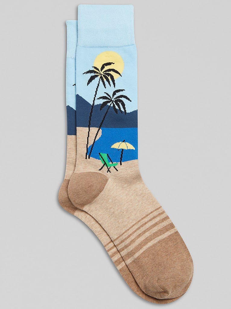 Egara Scenic Palm Tree Socks