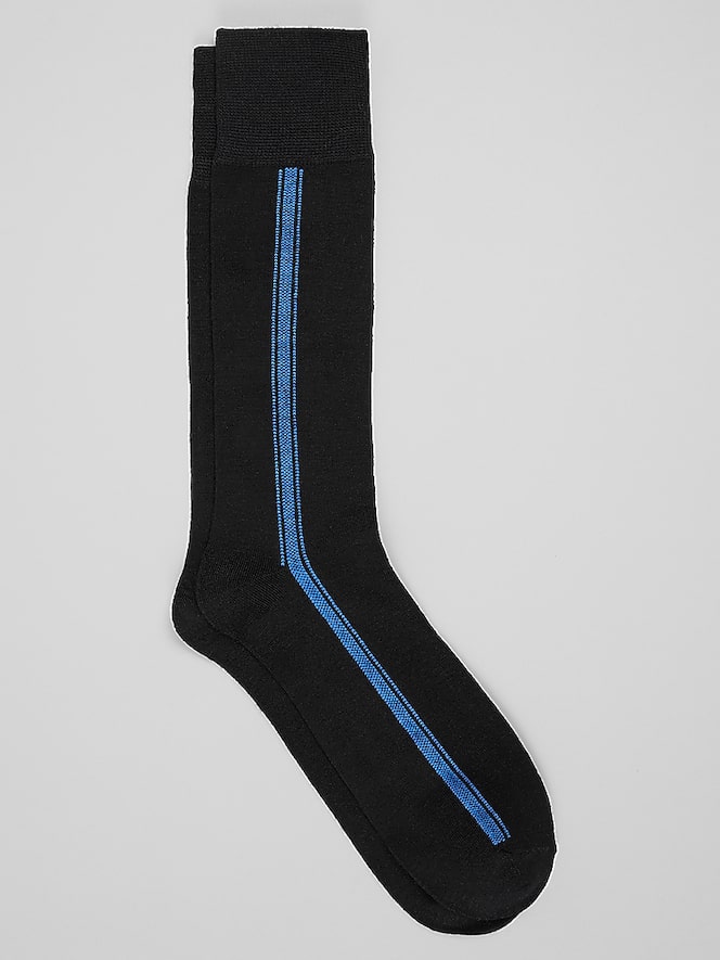 Joseph Abboud Side Stripe Dress Socks, 1-Pair