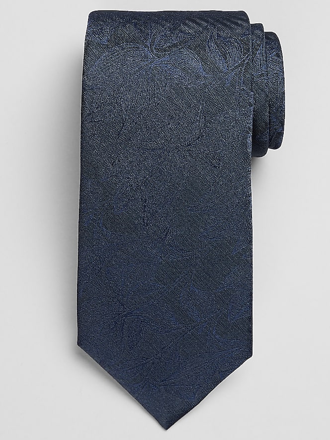 Calvin Klein Narrow Tonal Botanical Tie