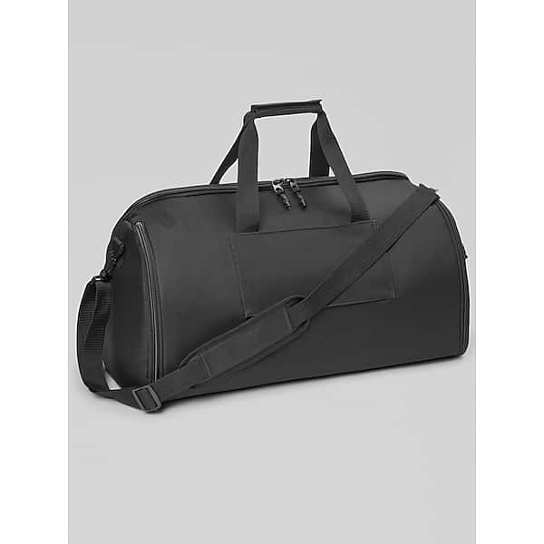 Pronto Uomo Men's Garment Duffel Bag Black - Size: One Size - Only Available at Men's Wearhouse TMW8ADB80002