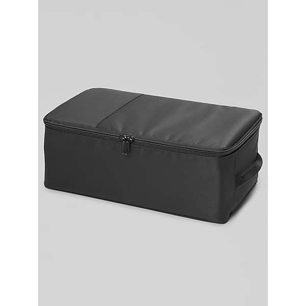 Pronto Uomo Men's Shoe Bag Black - Size: One Size - Only Available at Men's Wearhouse TMW8AEB80002