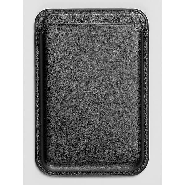 Pronto Uomo Men's Leather Magnetic Wallet Black - Size: One Size - Only Available at Men's Wearhouse TMW8ALB80002