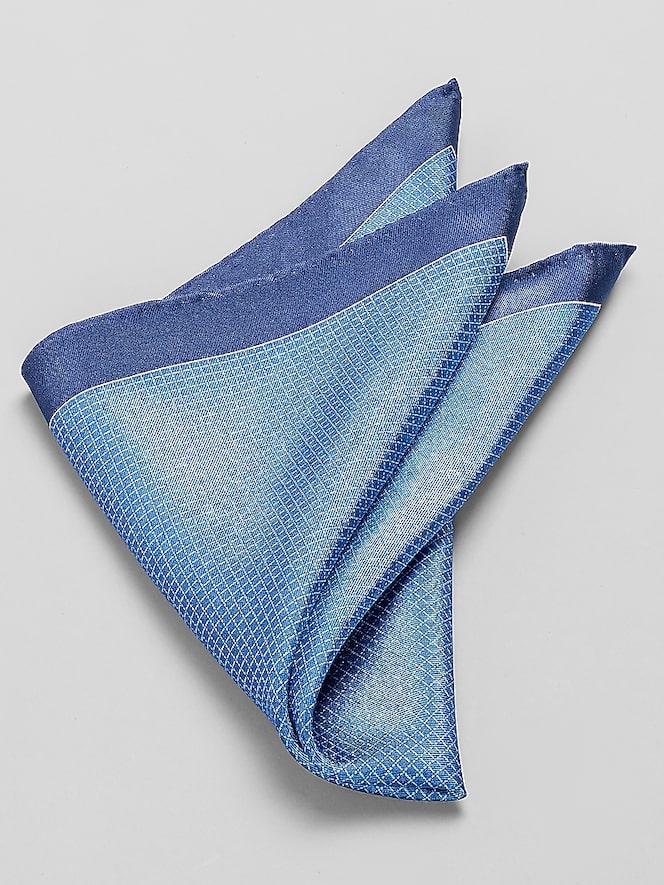 Joseph Abboud Small Check Pocket Square