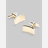 Pronto Uomo Curved Rectangle Cufflinks