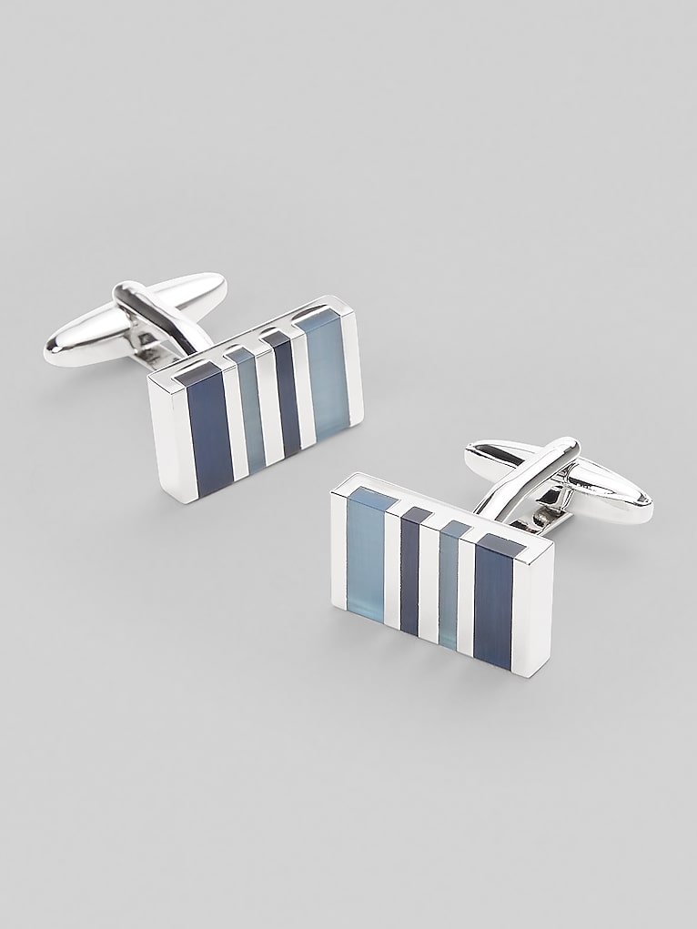 Pronto Uomo Stripe Cufflinks