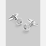 Pronto Uomo Textured Knot Cufflinks