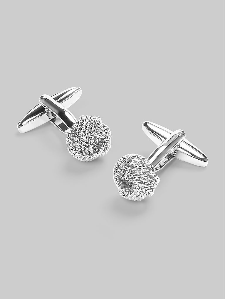 Pronto Uomo Textured Knot Cufflinks