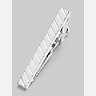 Pronto Uomo Diagonal Bar Stripe Tie Bar