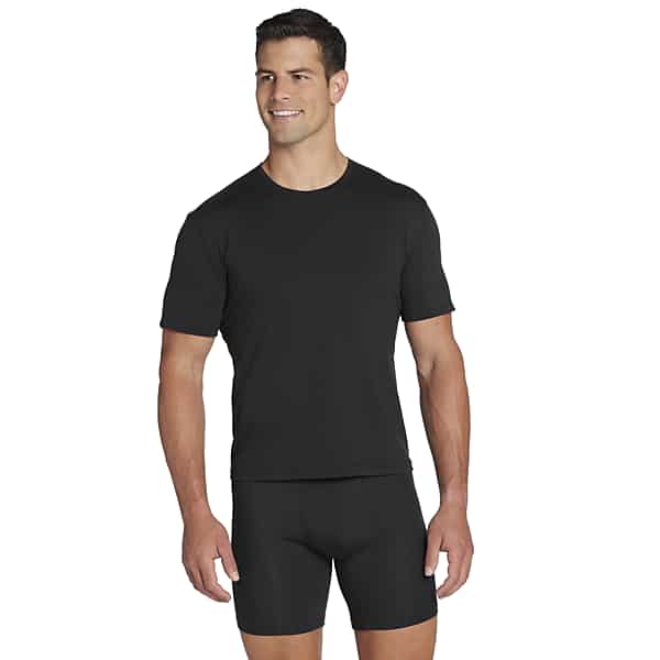Awearness Kenneth Cole Men's CHILLFLEX Crewneck T-Shirt, 2-pack Black - Size: Medium