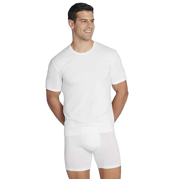 Awearness Kenneth Cole Men's ChillFlex Crewneck T-Shirt, 2-pack White - Size: Medium