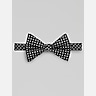 Egara Polka-Dot Pre-Tied Bow Tie
