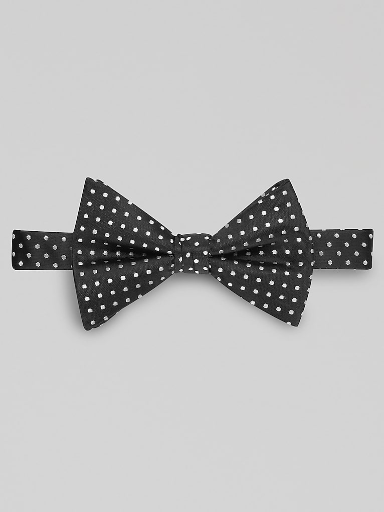 Egara Polka-Dot Pre-Tied Bow Tie
