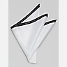Egara Two-Tone Bordered Pocket Square