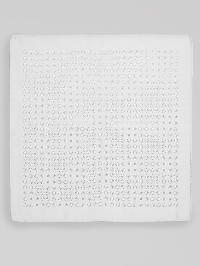 Joseph Abboud Tonal Medallion Pocket Square