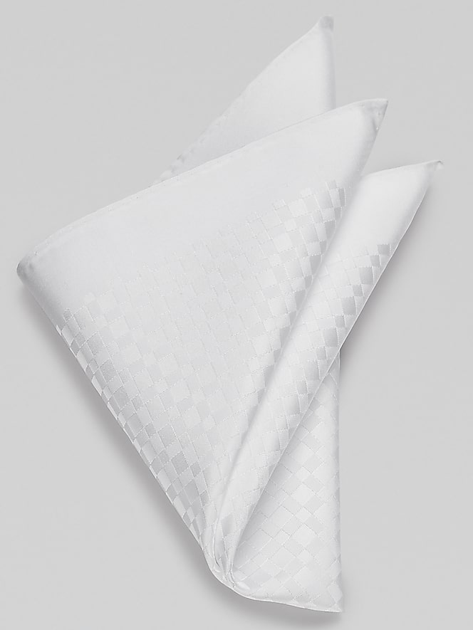 Joseph Abboud Tonal Checkerboard Pocket Square