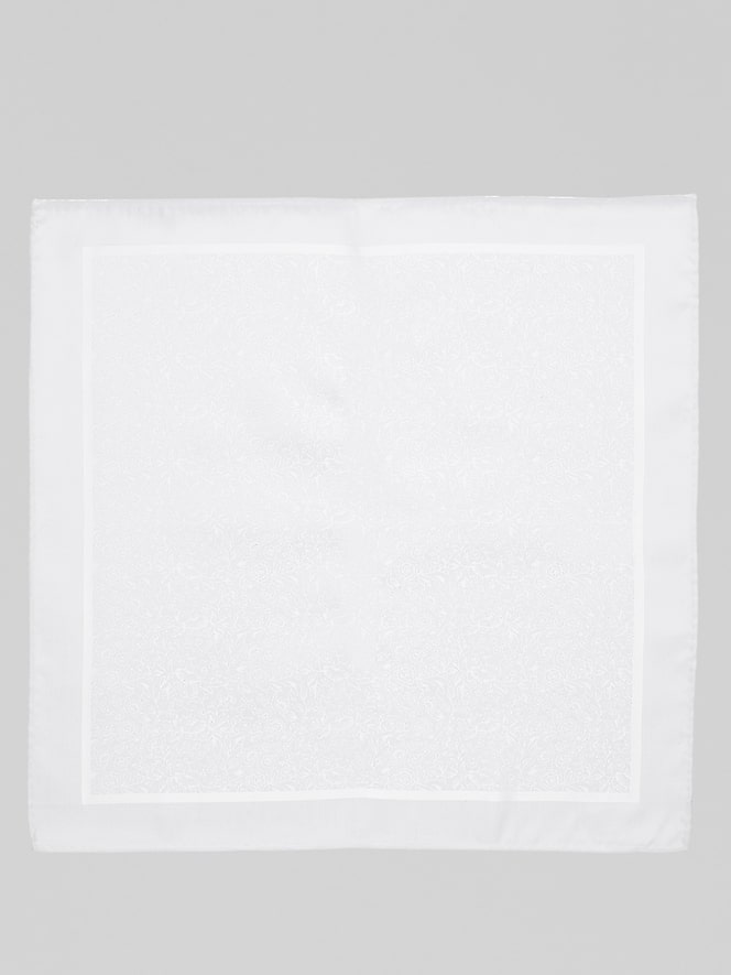 Joseph Abboud Vine Floral Tonal Pocket Square