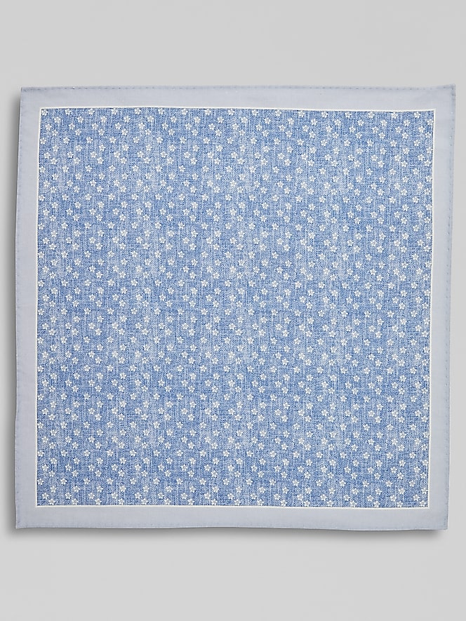 Joseph Abboud Simple Floral Pocket Square