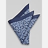 Joseph Abboud Classic Indigo Pattern Pocket Square