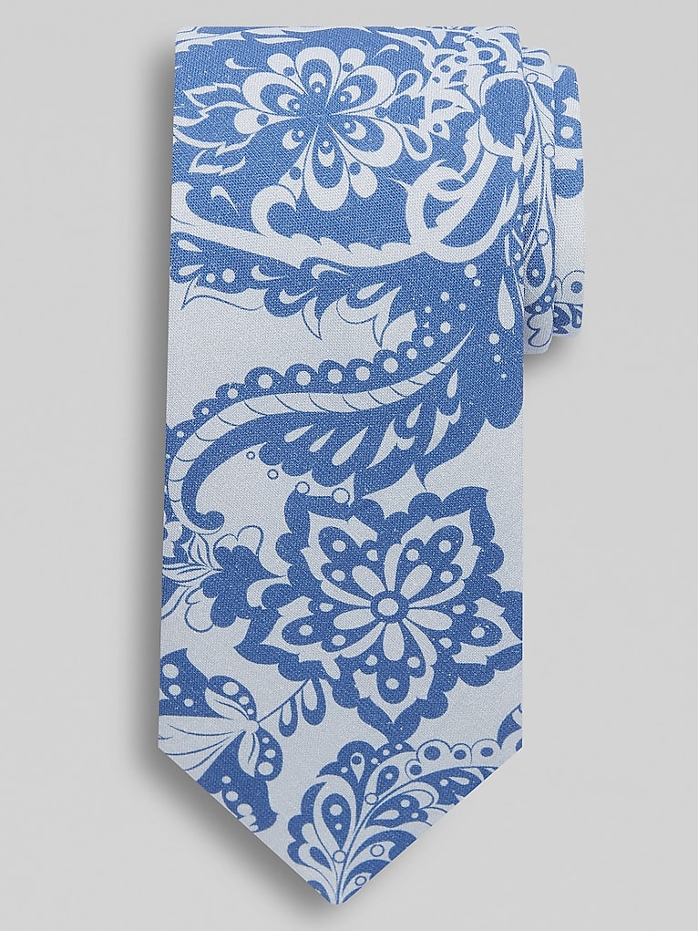 Joseph Abboud Narrow Botanical Paisley Tie