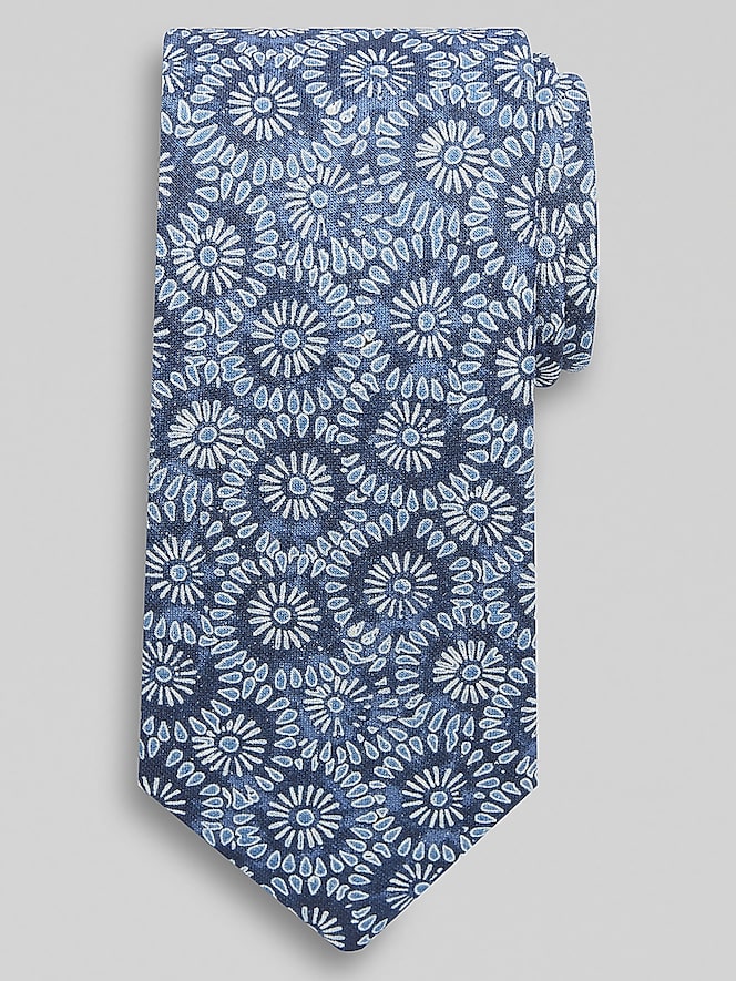 Joseph Abboud Classic Indigo Pattern Tie