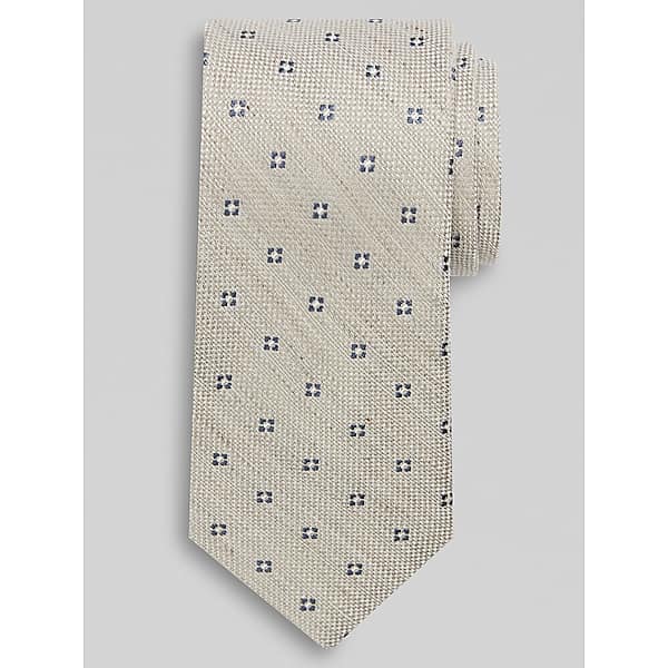 Joseph Abboud Men's Narrow Natte Neat Tie Tan - Size: One Size TMW8B5180018