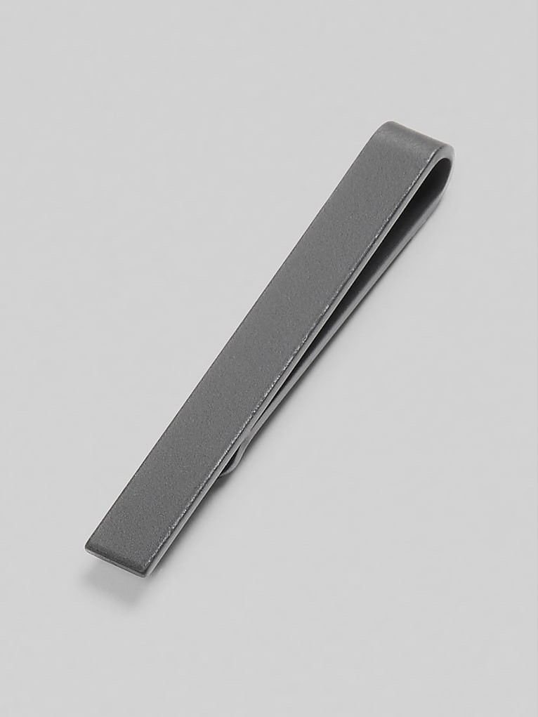 Pronto Uomo Flat Slide Short Tie Bar