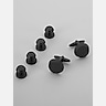 Pronto Uomo Round Cufflink and Stud Set