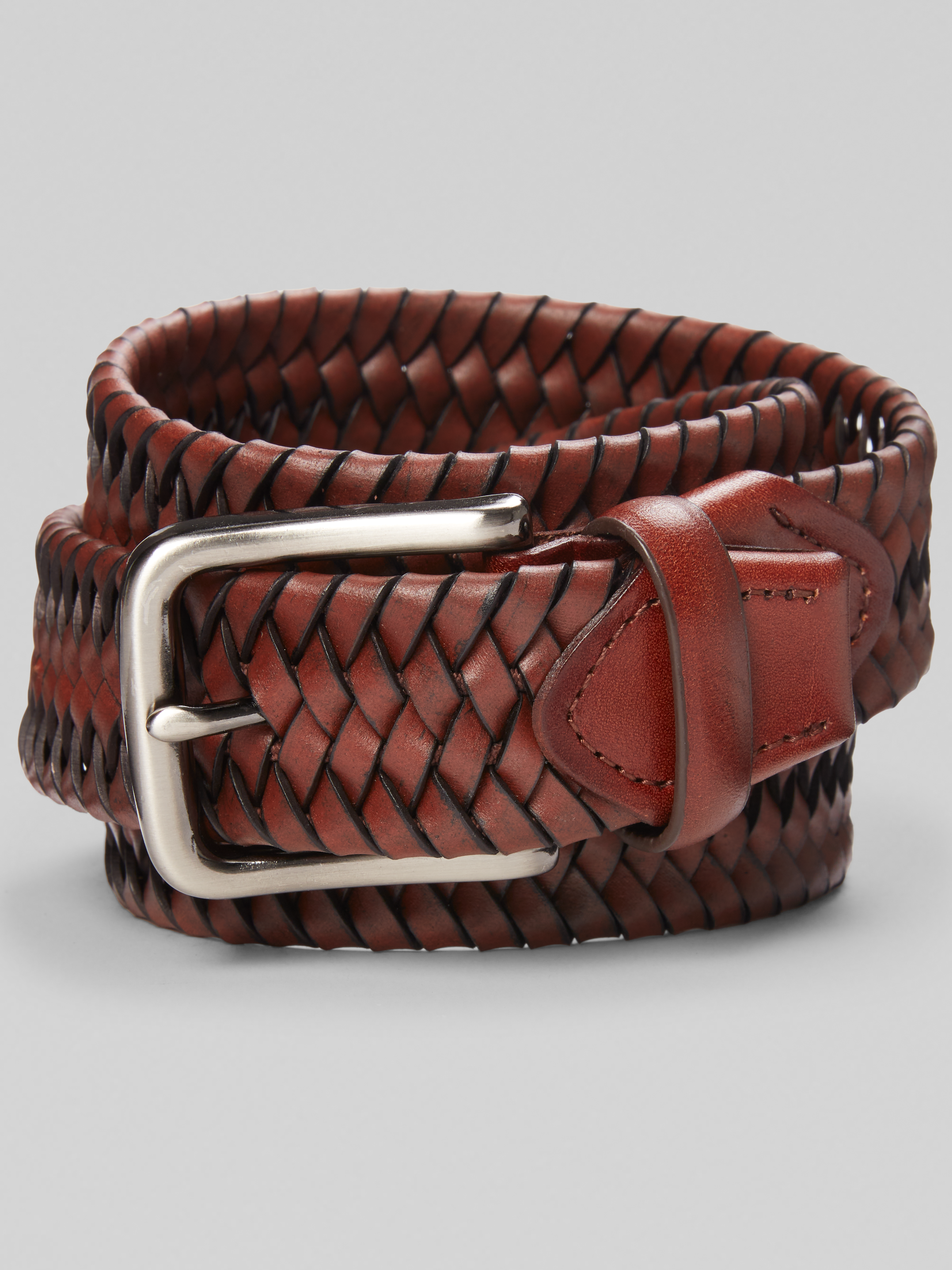 Silver Buckle Belts | Men's Wearhouse