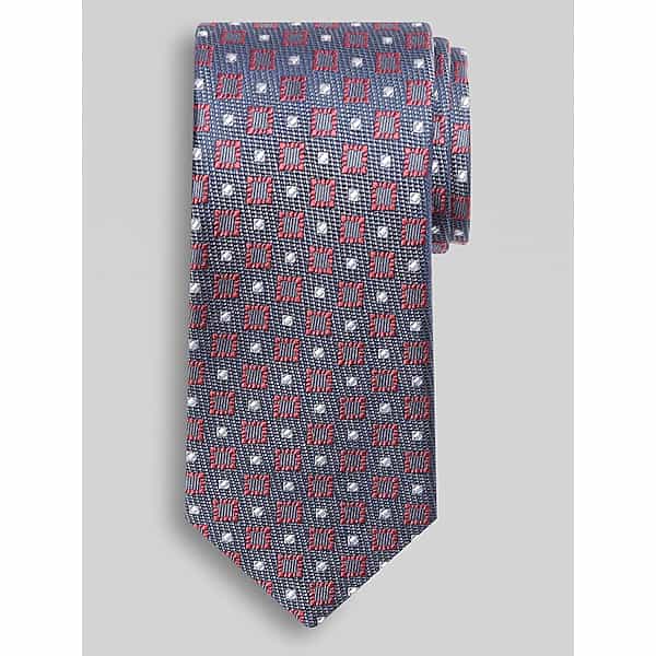 Joseph Abboud Men's Squares Tie Charcoal - Size: One Size