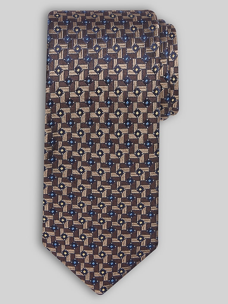 Joseph Abboud Narrow Geo Neat Tie