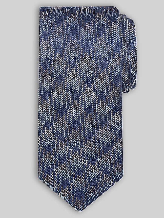 Joseph Abboud Narrow Multicolor Plaid Tie