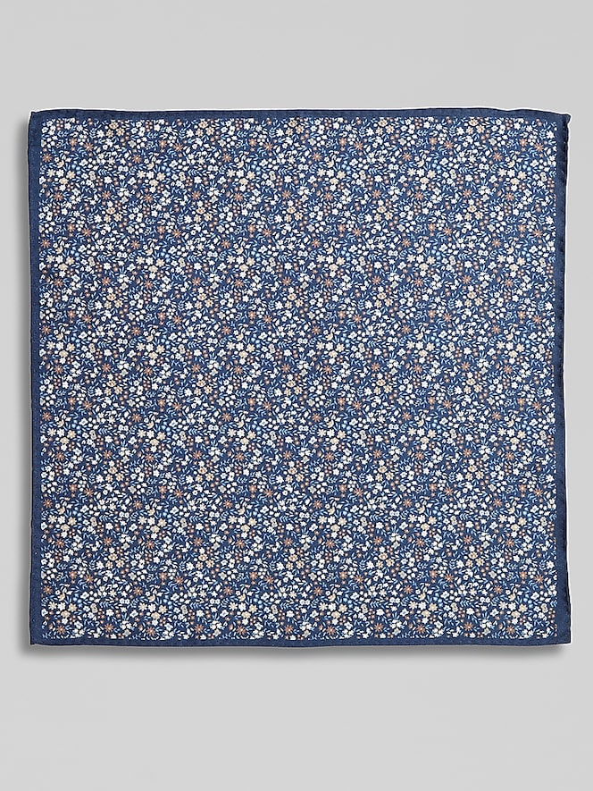 Joseph Abboud Tossed Floral Pocket Square