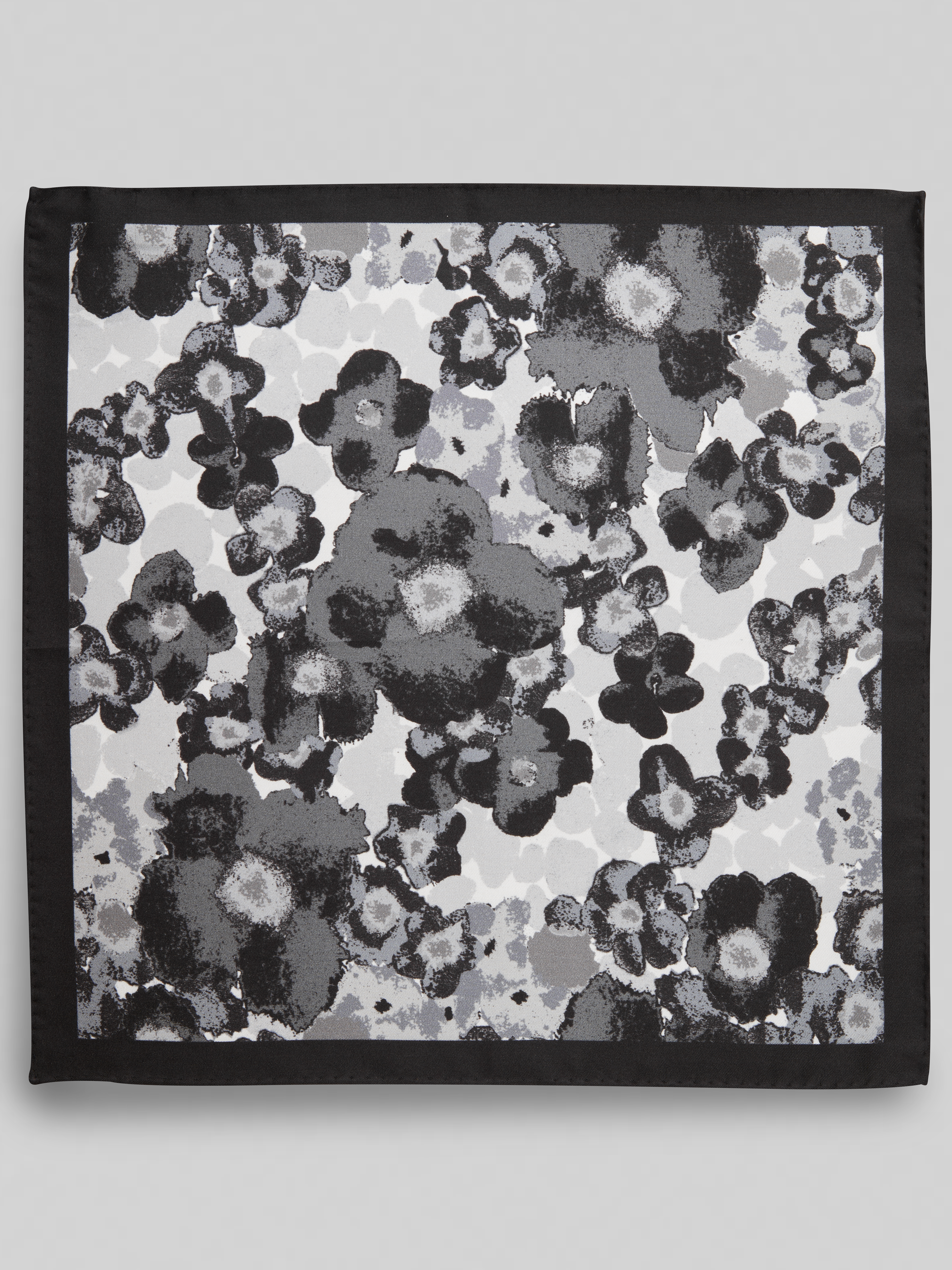 Watercolor Floral Pocket Square