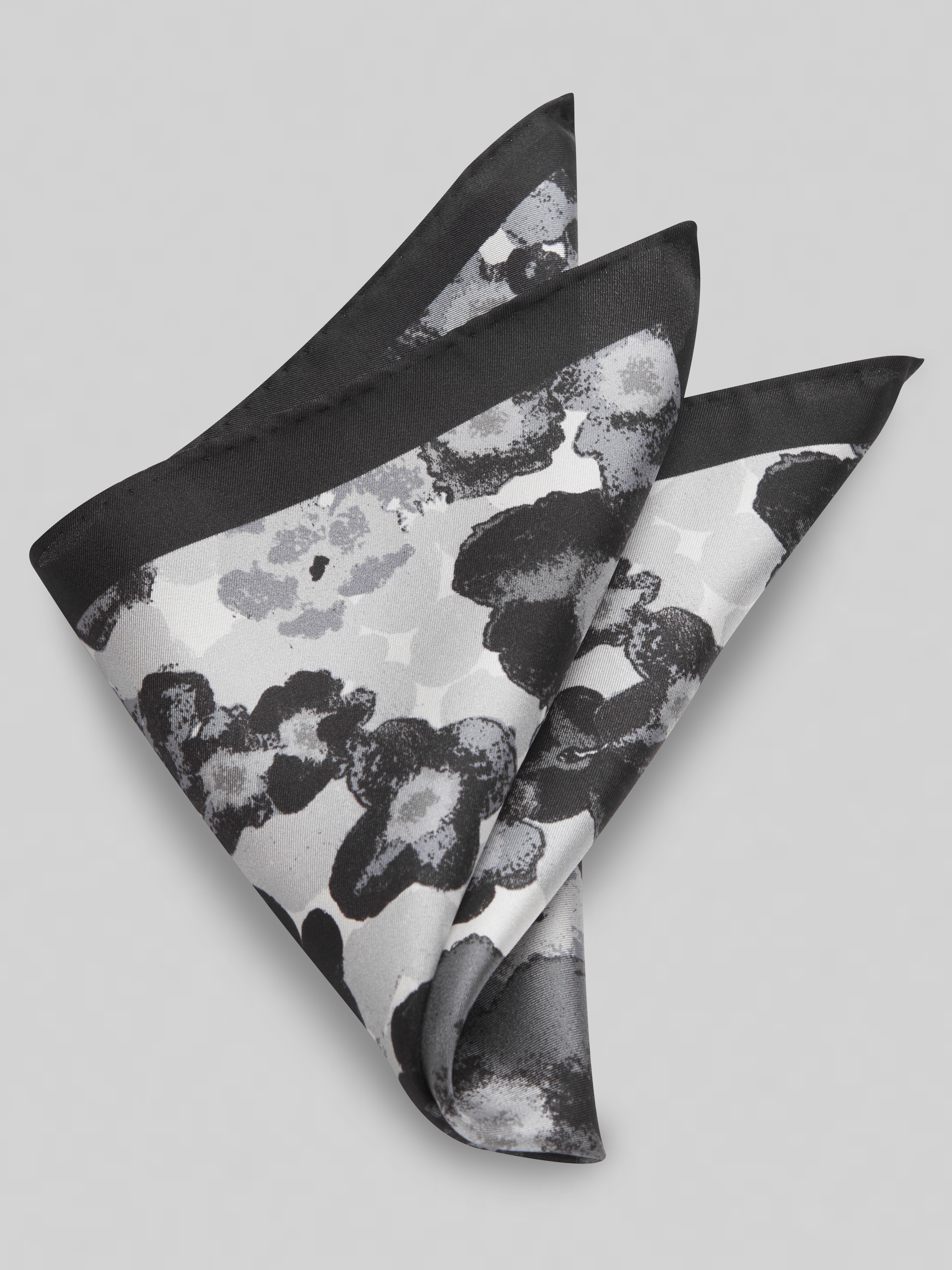 Watercolor Floral Pocket Square