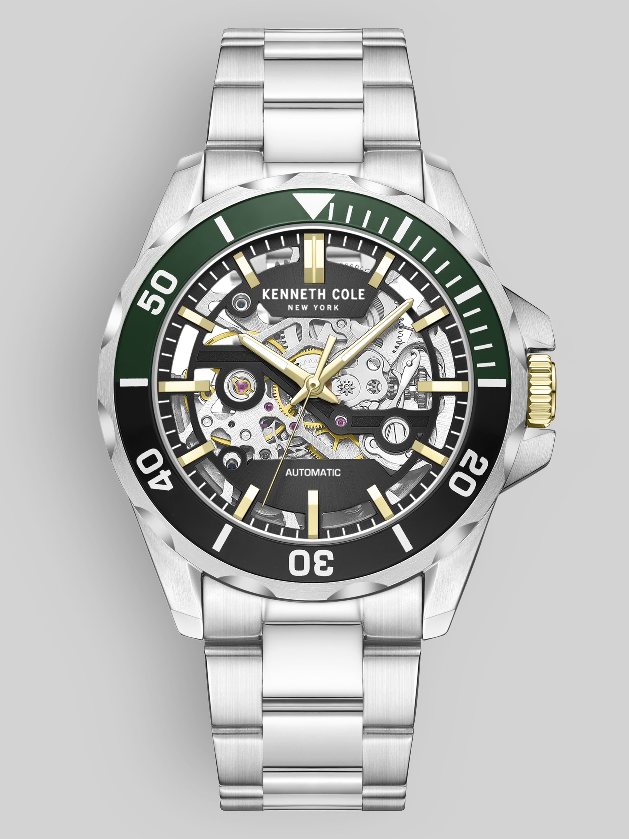 Kenneth Cole Chronograph With Silicone Strap Watch at