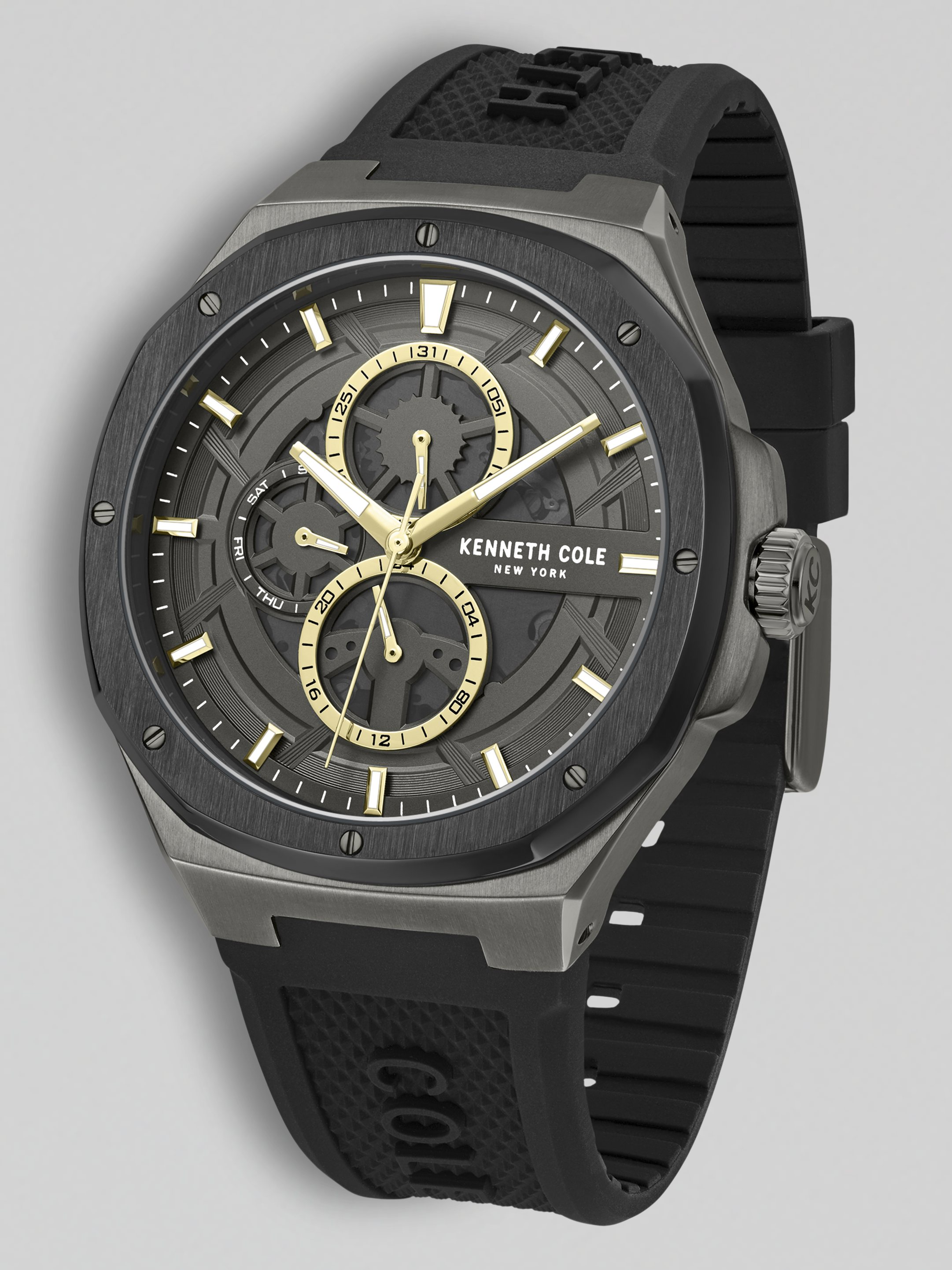 Dress Sport Silicone Strap Watch