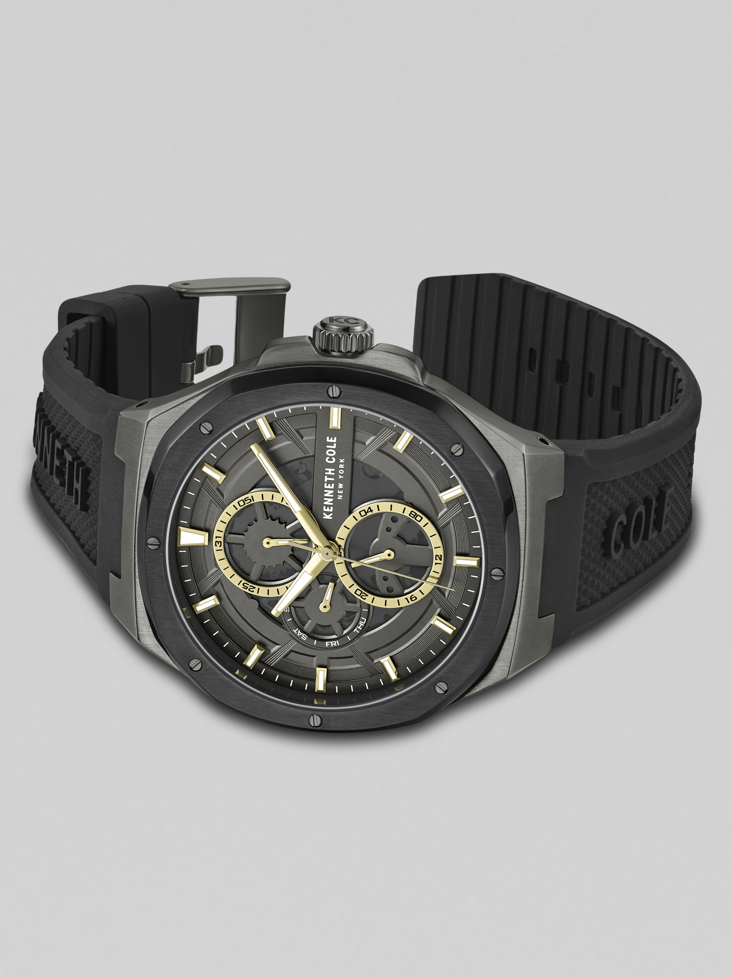 Dress Sport Silicone Strap Watch