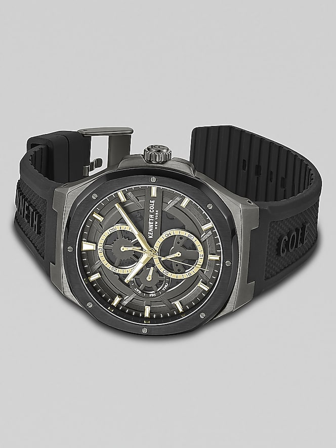 Kenneth Cole Dress Sport Silicone Strap Watch