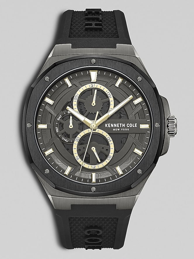 Kenneth Cole Dress Sport Silicone Strap Watch