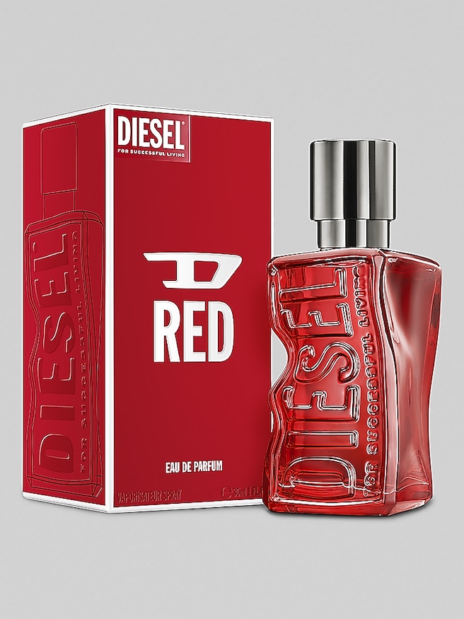 Diesel Men's D-Red Eau de Parfum , Misc