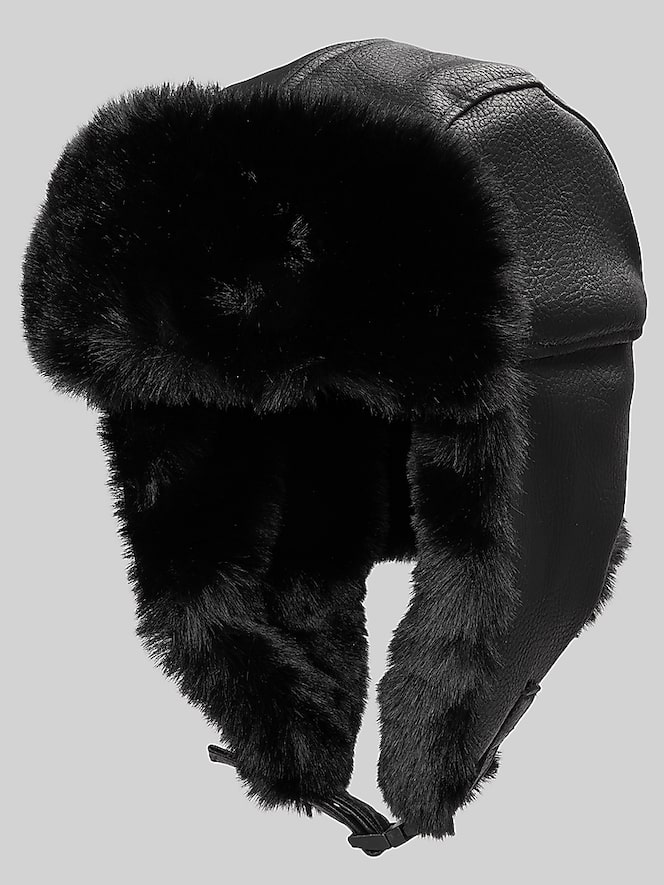 Biltmore Faux Leather Trapper